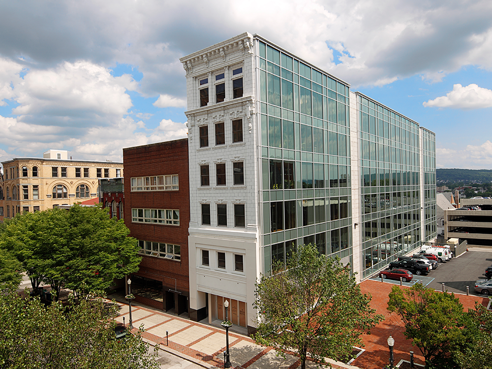 External View of The Trifecta Building in Allentown, PA