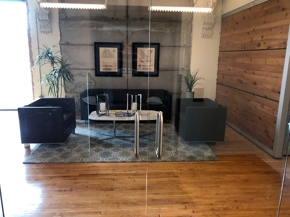 Interior of The Trifecta Building in Allentown, PA