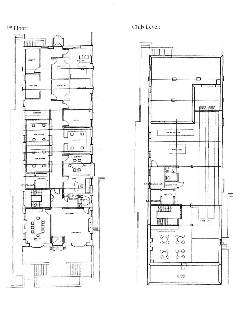 Emerald Realty Group: Class A Office Space for Lease at 520 N. New Street in Bethlehem, PA Floor Plan